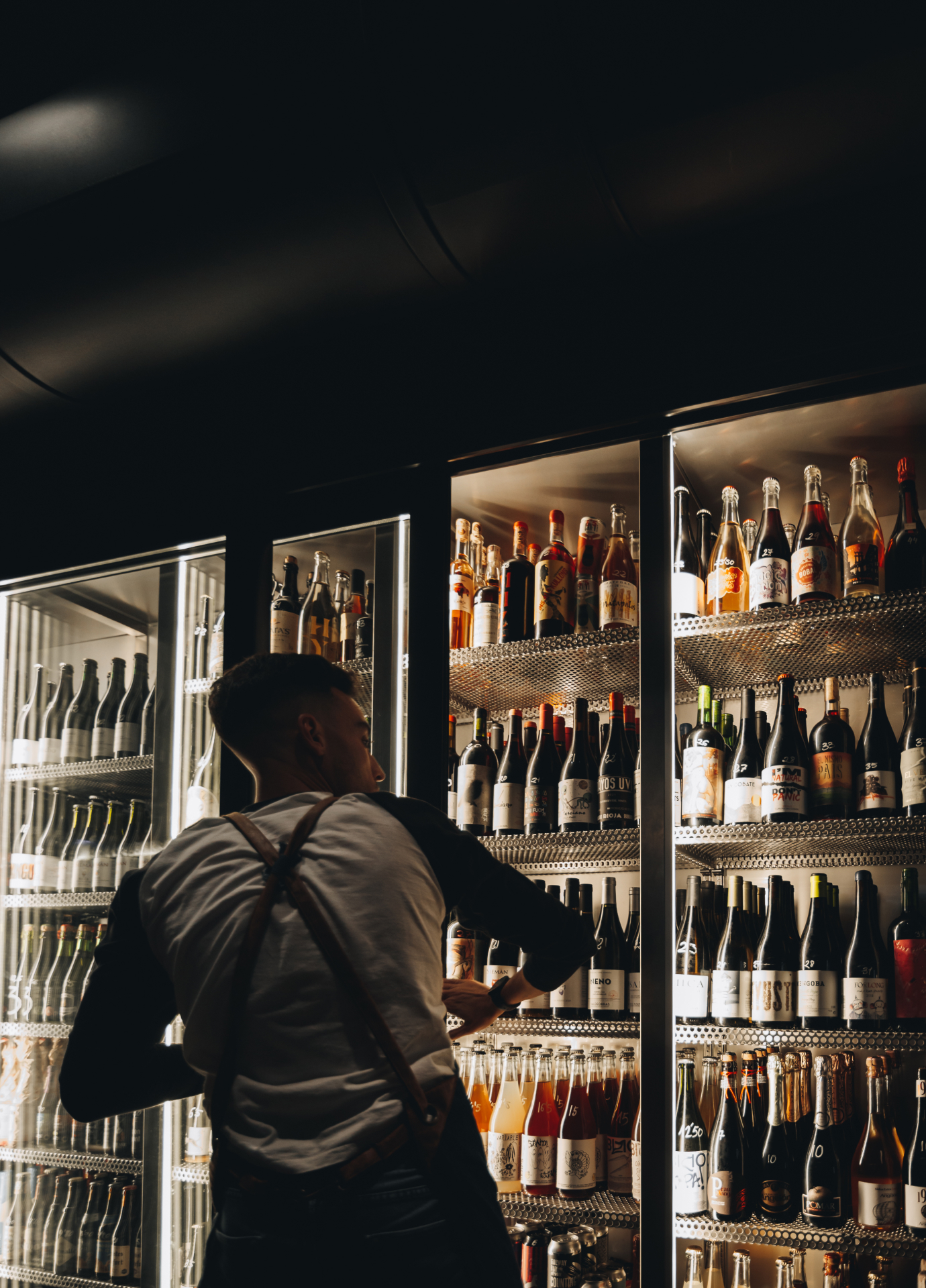 Imagen de la exposición de bebidas